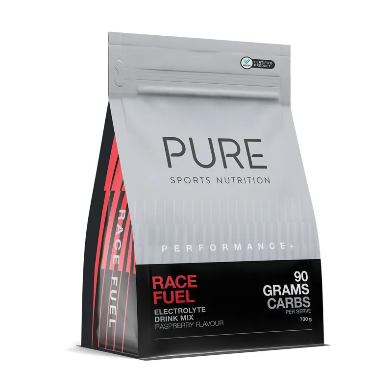 Pure Performance Plus Race Fuel Electrolyte Drink Mix 700g Raspberry Flavour
